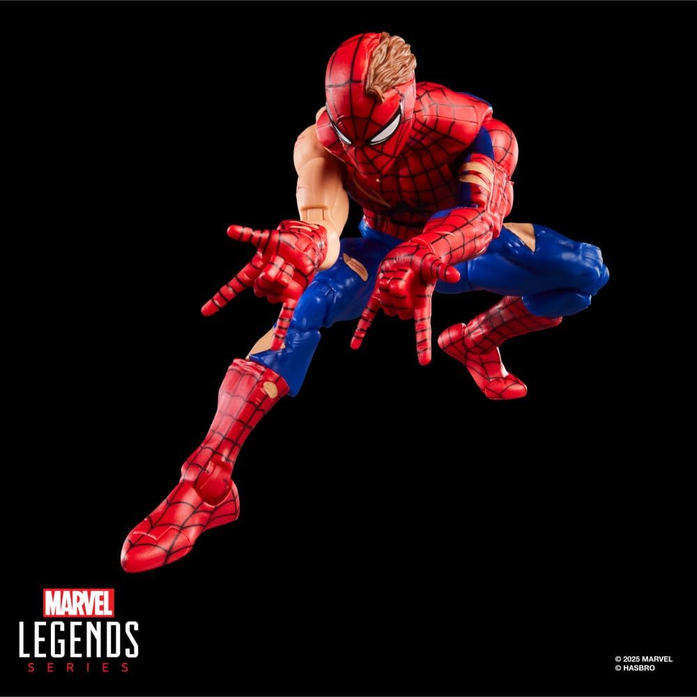 Legends Series Magic: The Gathering Battle-Damaged Spider-Man, 6-Inch Action Figure Toy & Exclusive Foil Collectible