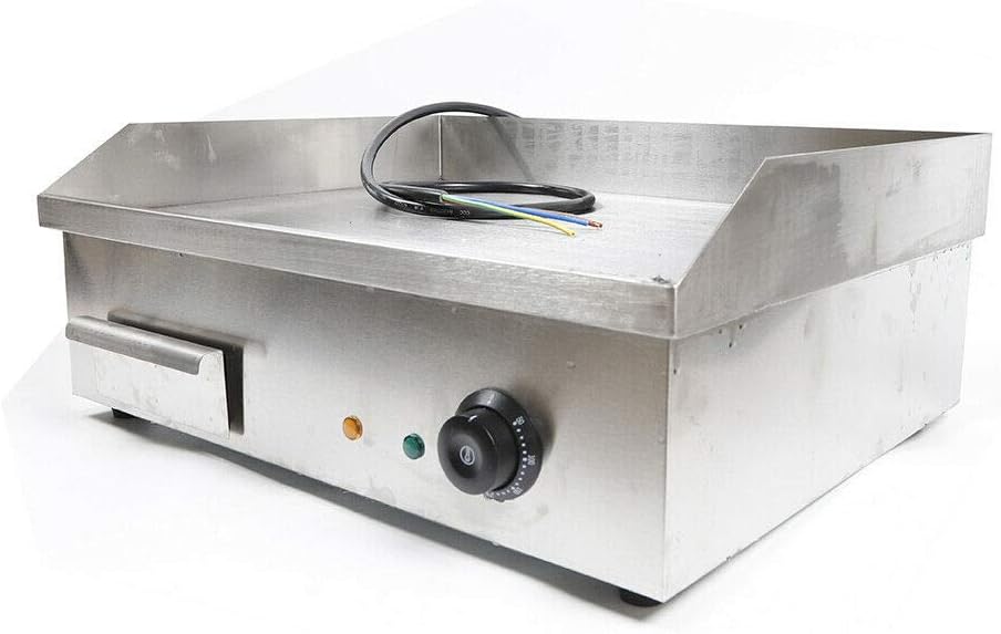 3000W Commercial Flat Top Griddle Countertop Electric Teppanyaki Grill
