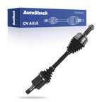 AutoShack Front CV Axle Shaft Assembly, Driver Side, 1pc
