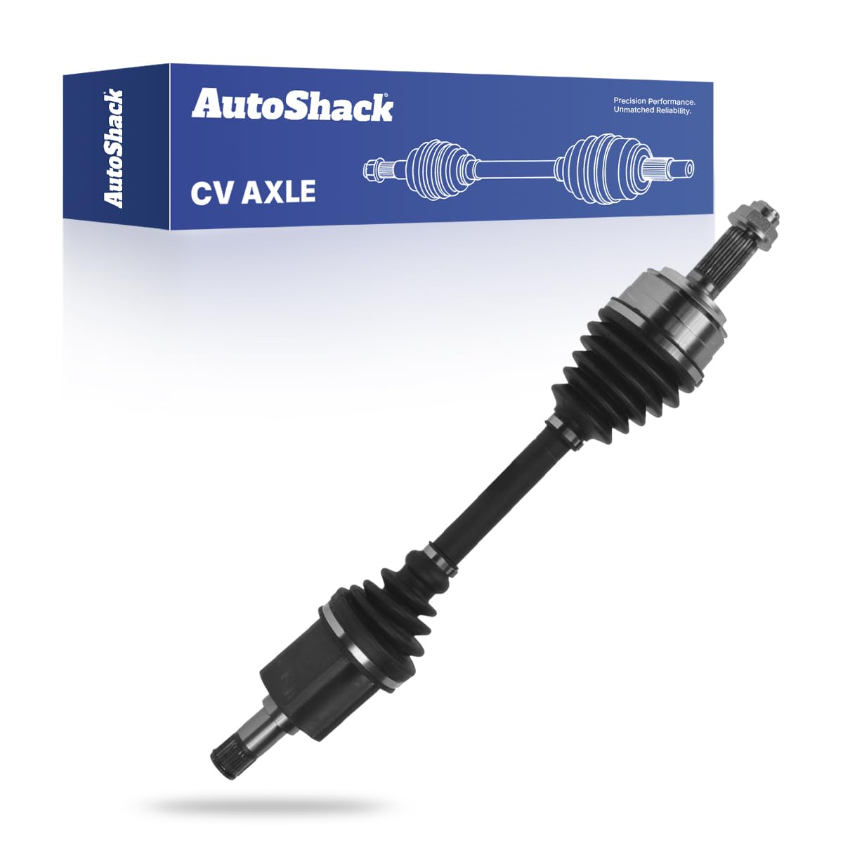 AutoShack Front CV Axle Shaft Assembly, Driver Side, 1pc