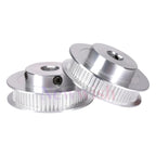 GT2 Pulley 80 Teeth 8mm Bore 6mm Width Timing Belt Pulley Aluminum 80T 8mm bore Pulley Wheel for 6mm Width GT2 Timing Belt for 3D Printer,CNC (4pcs)