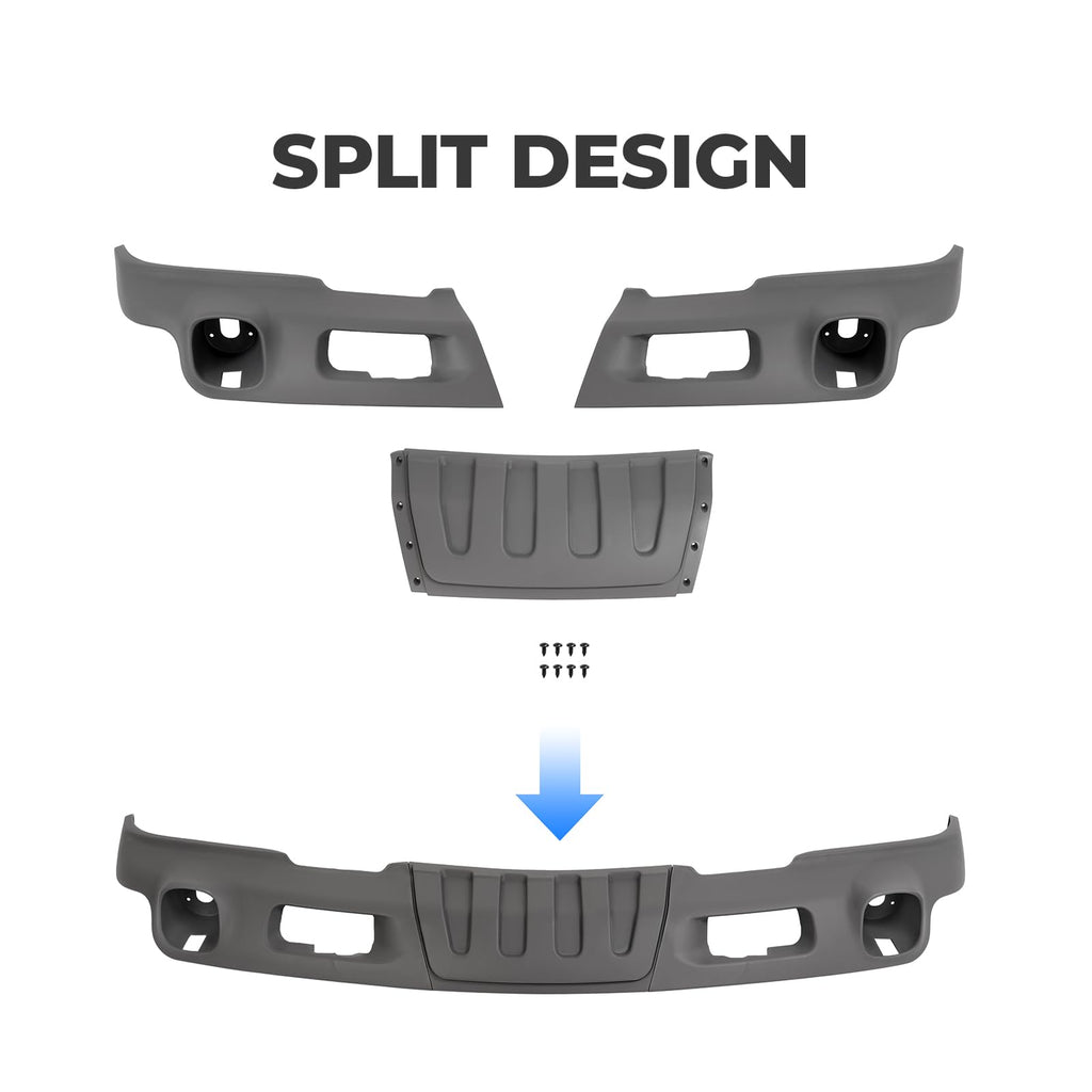 ALMULOO Bumper Valance Compatible with 2003-2006 Tahoe Z71 Suburban