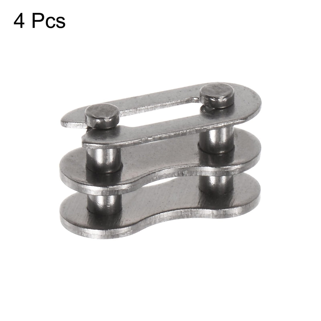 uxcell Chain Master Connector Link Roller 8mm Pitch Stainless Steel 4 Pcs