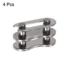 uxcell Chain Master Connector Link Roller 8mm Pitch Stainless Steel 4 Pcs