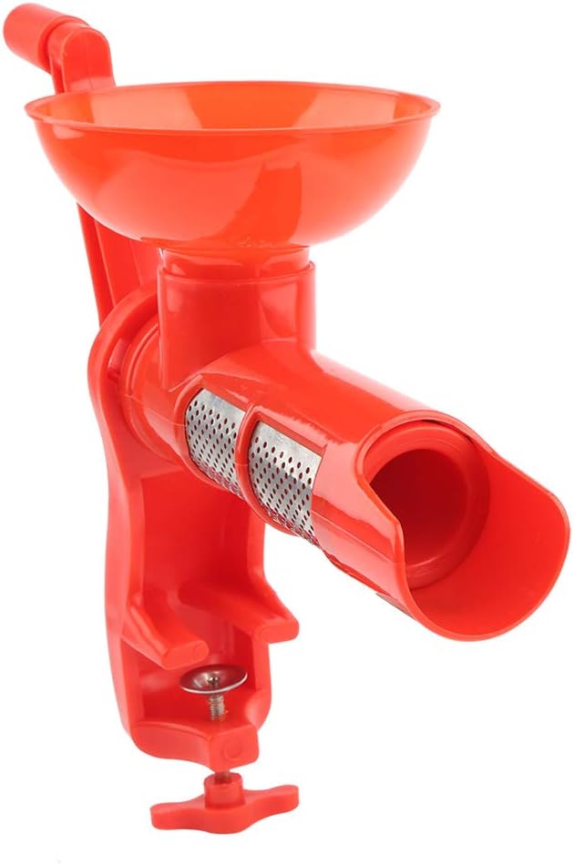 Tomato Sauce Maker Machine, Portable Hand Shaken Tomato Press and Sauce Maker Tomato Strainer Tomato Press Tomato