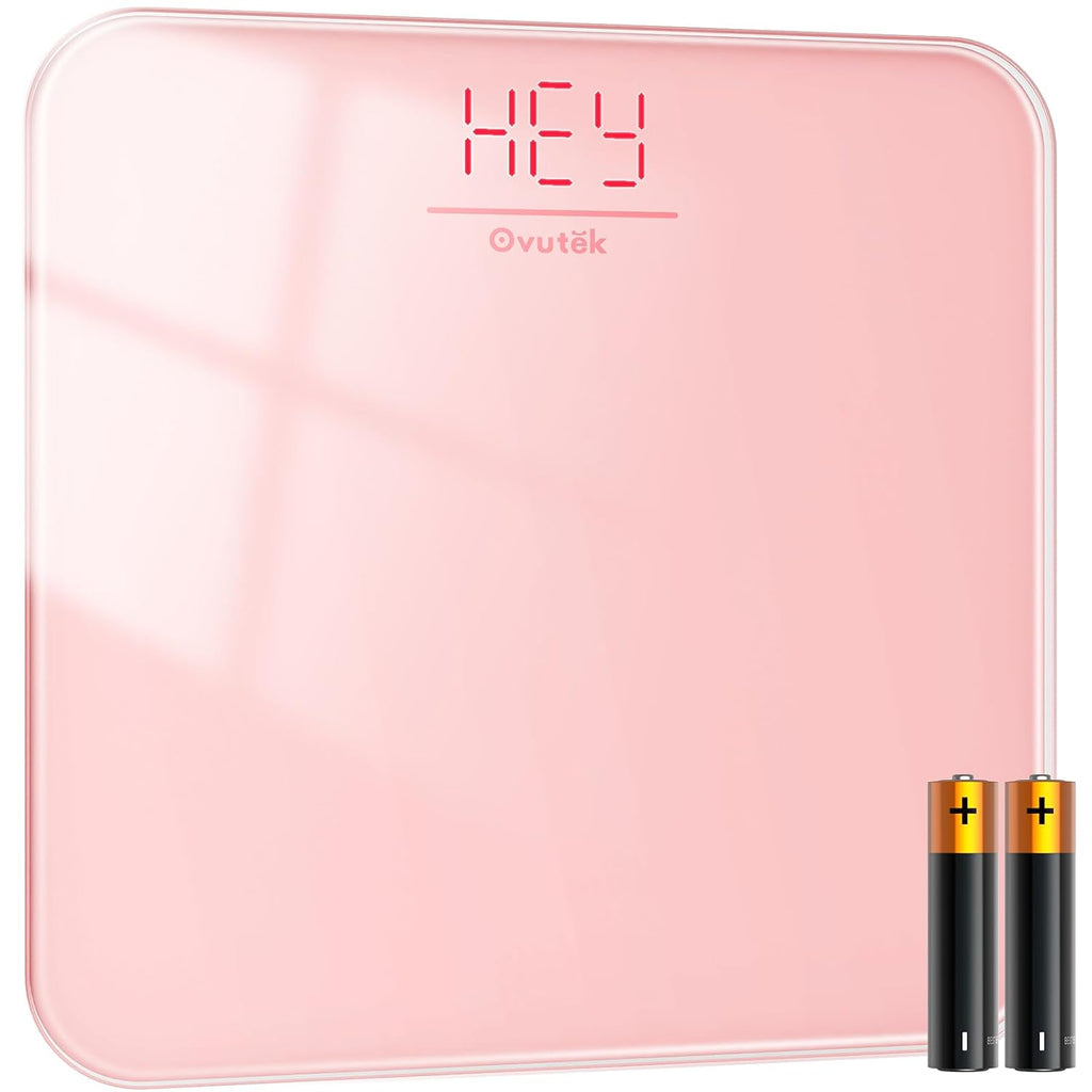 Bathroom Scale for Body Weight, Highly Accurate Digital Weighing Machine for People, Upgraded Batteries Included
