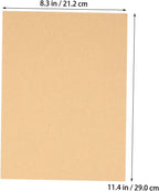 Vintage Writing Paper A4 Kraft Paper 100 Sheets for Letters
