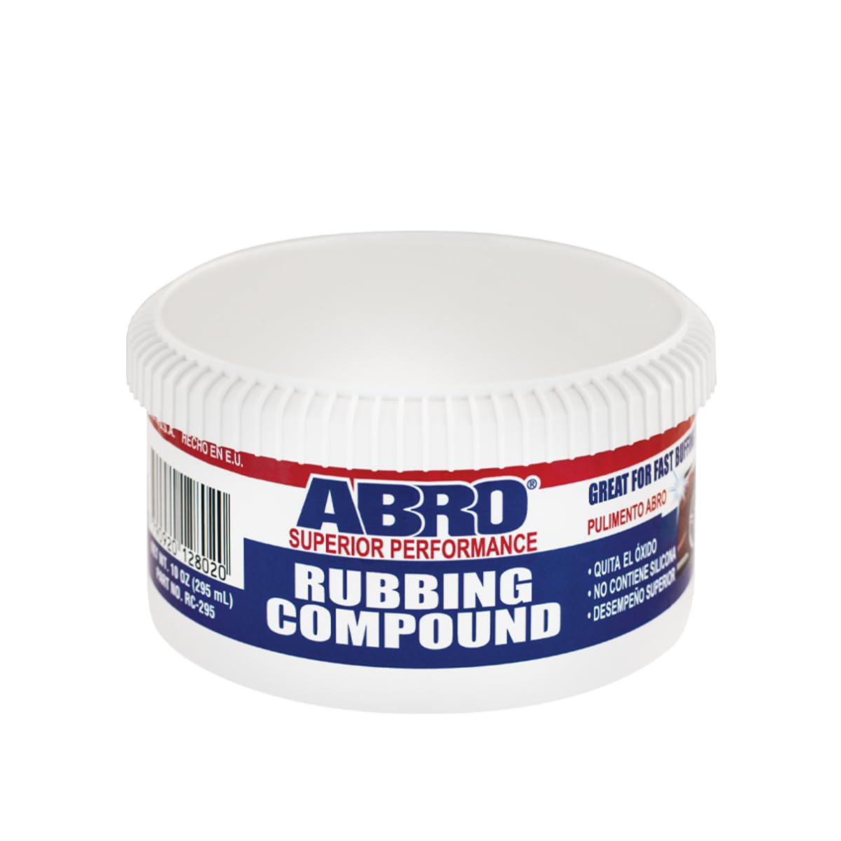Rubbing Compound 10 oz, Fast-Cut Buffer for Oxidized Paint | Removes swirl marks and oxidation from paint; restores