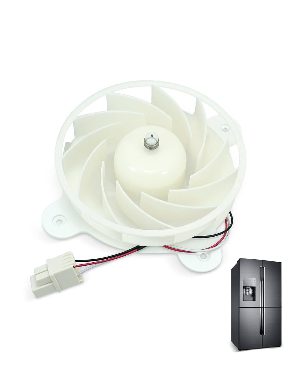 RF28T5001SR RF28K9070SG Condenser Fan Moto Fit for Samsung Refrigerator