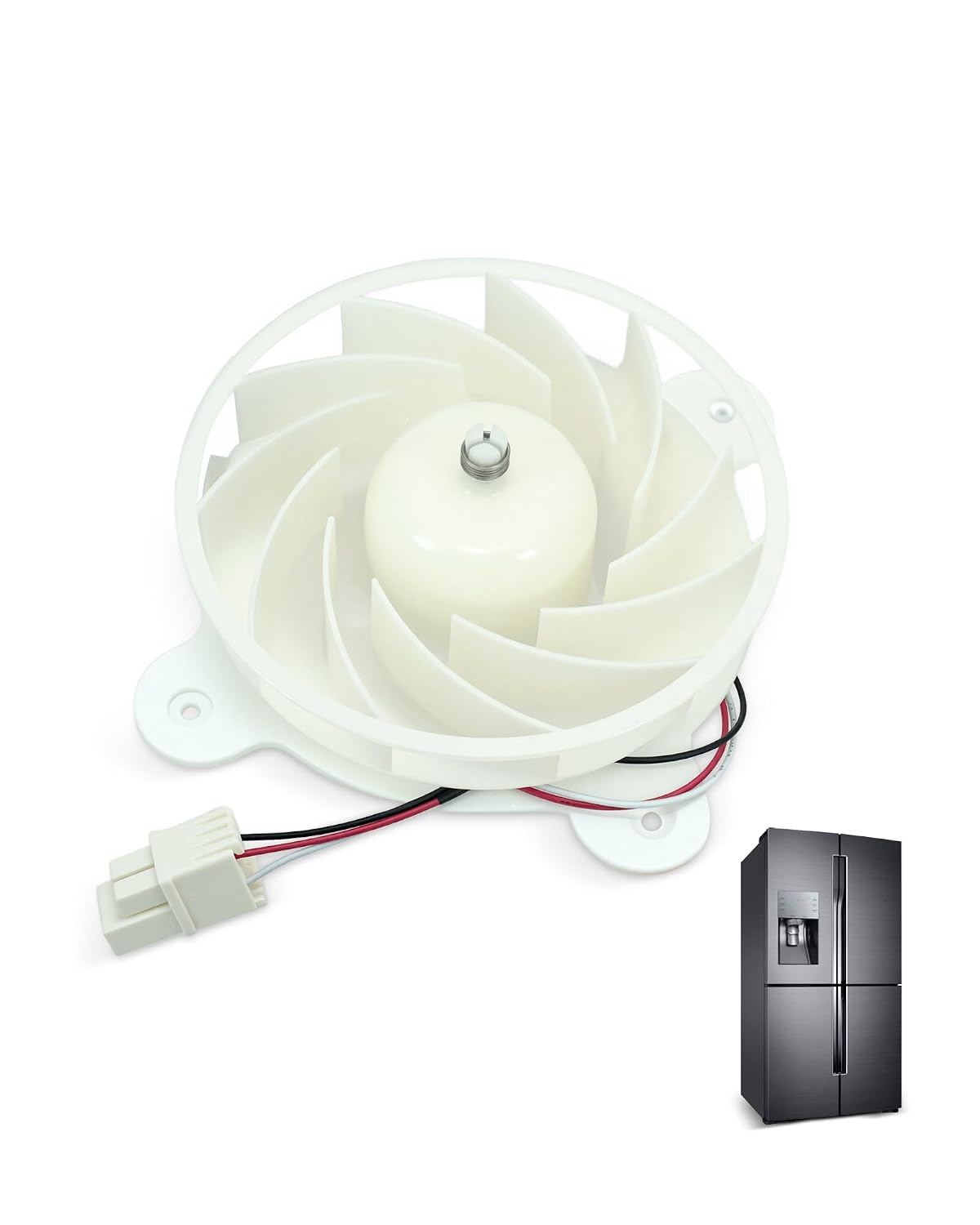 RF28T5001SR RF28K9070SG Condenser Fan Moto Fit for Samsung Refrigerator