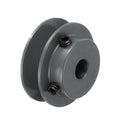 uxcell AK22-1/2 V-Belt Sheave 1/2" Bore, 2.2" OD, Single Groove Web Sheave