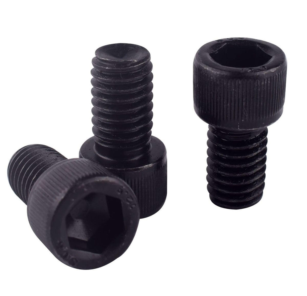 10Pcs 5/16-18 x 1/2" Socket Head Cap Screws Bolts, 12.9 Grade Alloy Steel Black Oxide Finish, Allen Hex Drive, UNC Coarse Full Thread