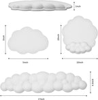 Cloud Keyboard and Mouse Wrist Rest Pad for Computer Arm Pain Relief- Ergonomic Wrist Support Mousepad with Non-Slip