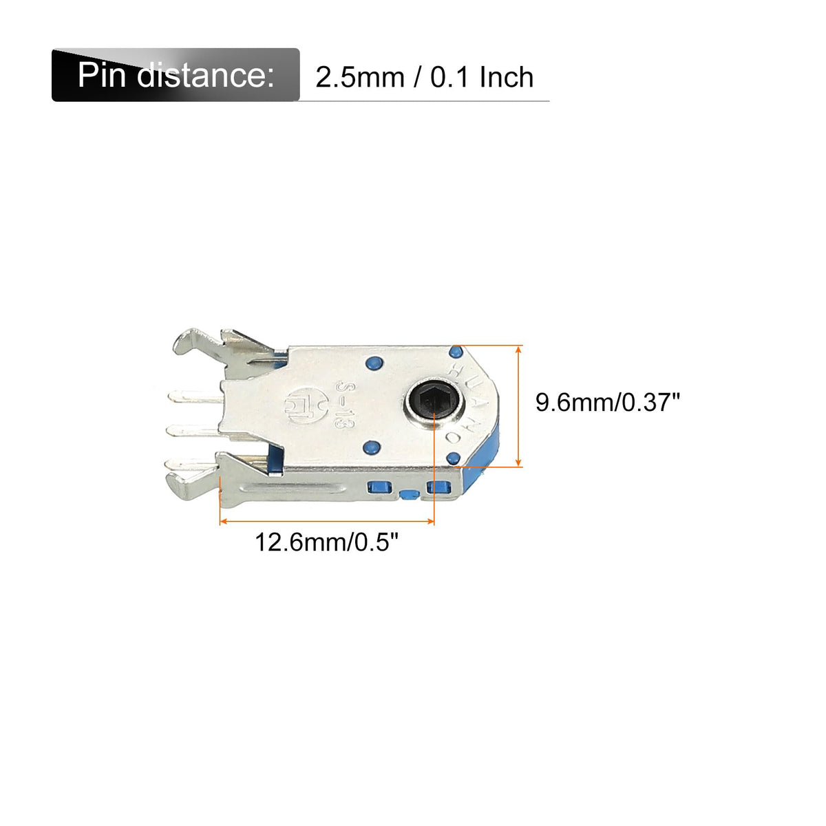 MECCANIXITY 5Pcs 13mm 300W Time Accurate Decoder Mouse Scroll Wheel Encoder