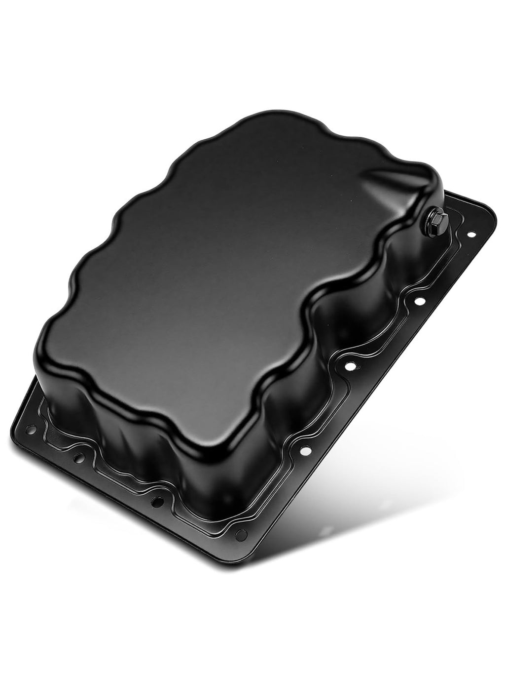 YHTAUTO Engine Oil Pan Sump with Drain Plug for Ford