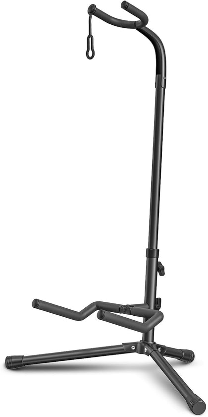 Guitar Stand - Adjustable Fit Electric, Classical Guitars and Bass, Load Capacity 20LB, Accessories, Folding Type