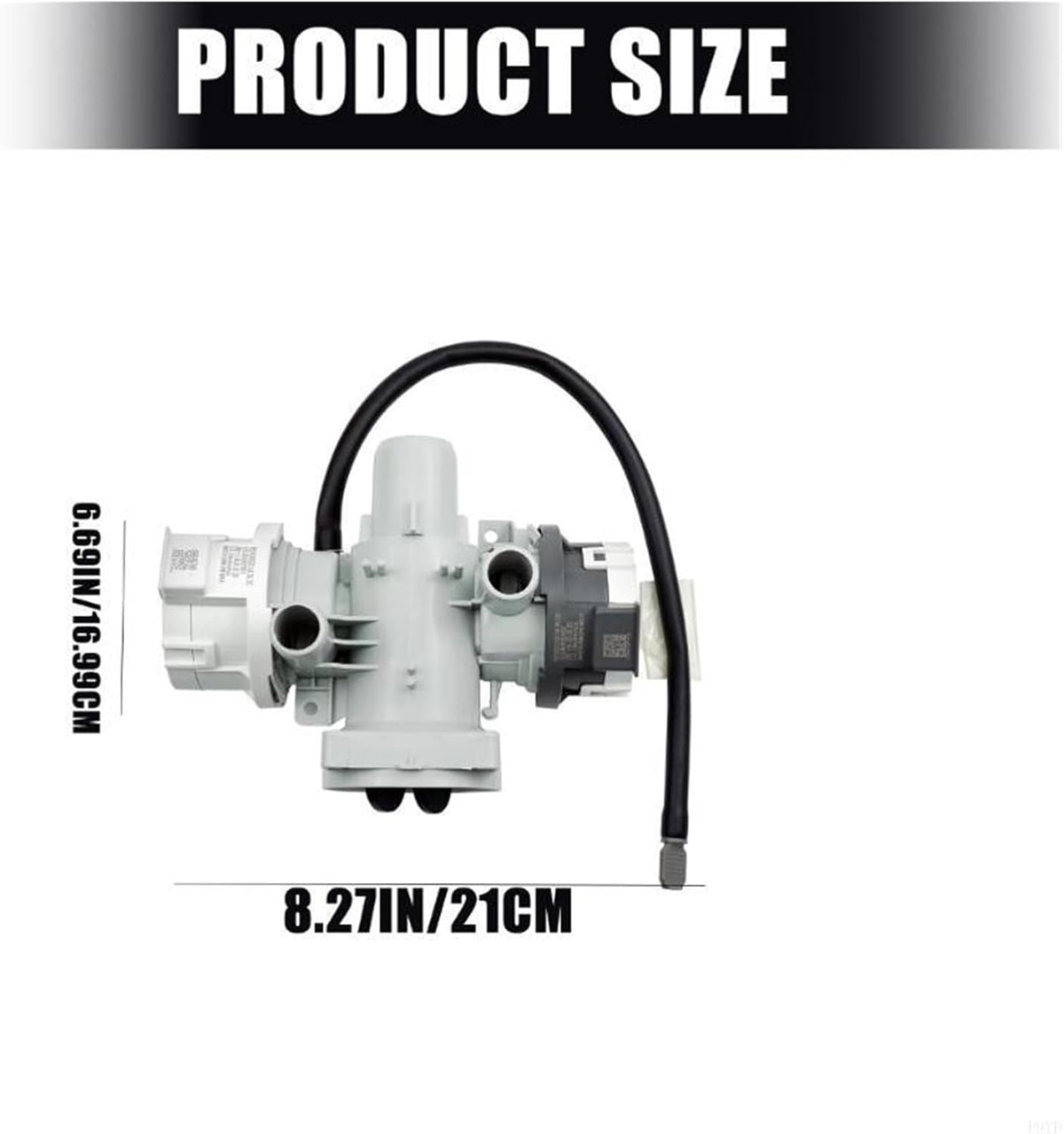 AHA75693501 Washing Machine Drain Replacement For WKEX200HBA WM4000HBA WM4000HWA F3S1CWK2WN WM3555HWA WM4000HWA/00