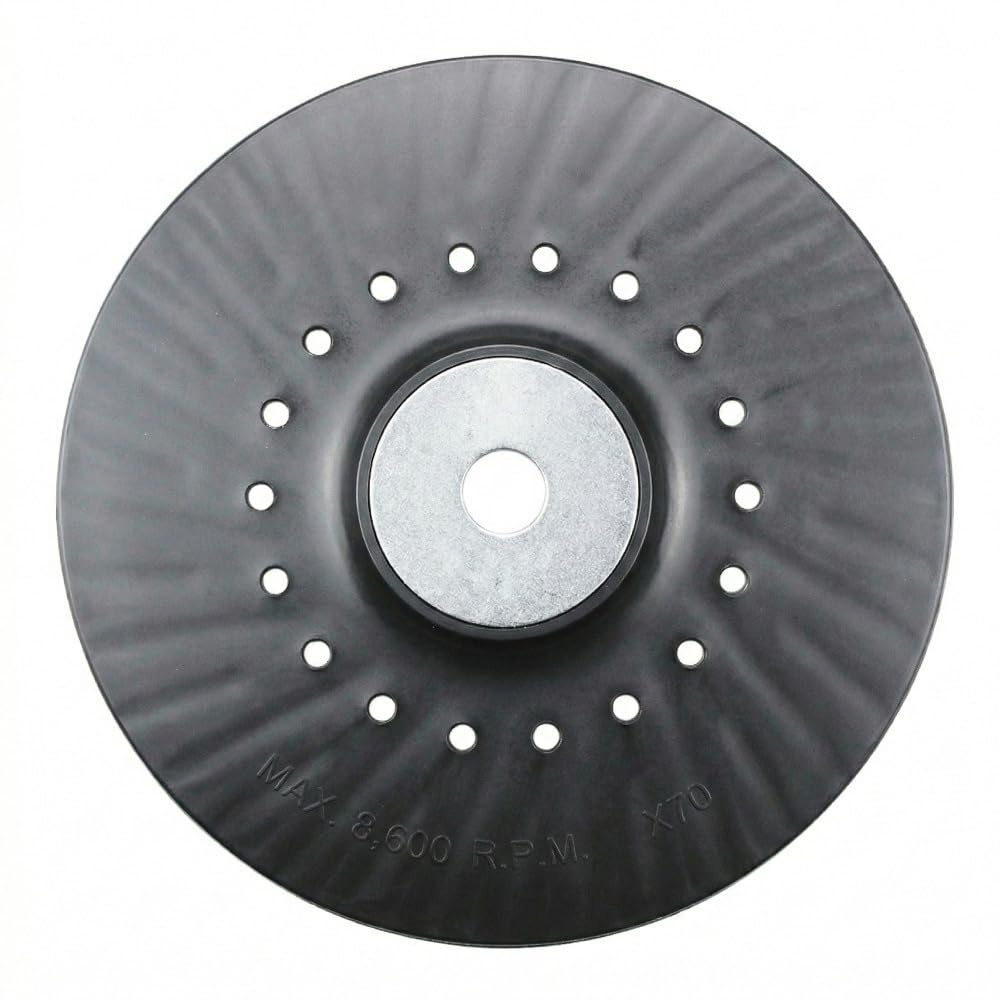 BHA 7 Inch Backing Pad for Fiber Discs, 5/8-11 Thread, Angle Grinder