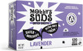 Fabric Softener Dryer Sheets for Sensitive Skin | Plant-Based Static Reducer, Plastic-Free Packaging | Lavender (120