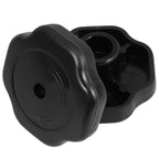 2pcs Black Pressure Cooker Lid Knobs 19mm Plastic Replacement