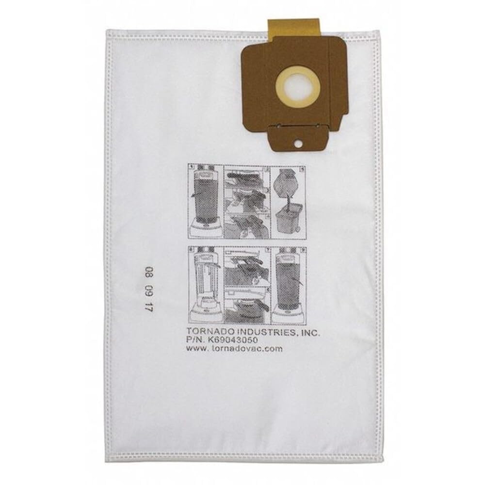 Replace. Vacuum Cleaner Bags, HEPA, PK10