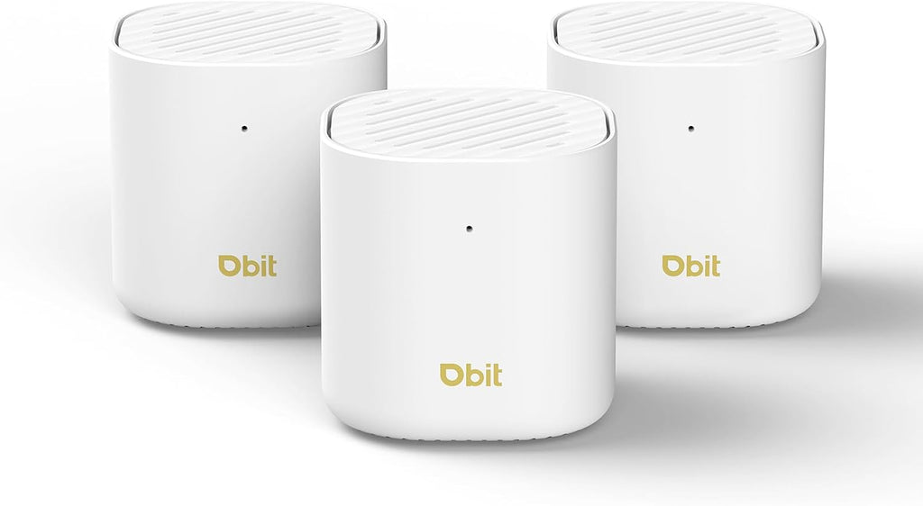 AX3000 WiFi 6 Mesh Wi-Fi System | 6,500 Sq Ft Coverage & 150 Devices | Dual-Band, Seamless Roaming, Parental Controls
