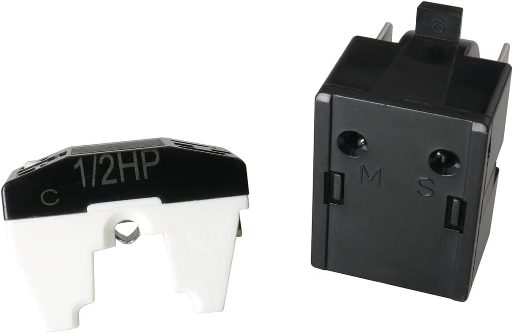 Refrigerator Compressor Relay and Overload Kit JJHXSM Refrigerator Starters QP2-4R7 4.7 Ohm 3 Pin Refrigerator PTC