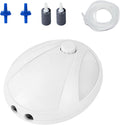 Aquarium Air Pump, 60 Gallon Fish Tank Air Pump, Fish Bubbler, Hydroponic Oxygen Aerator, with Airline Tubing, Stone