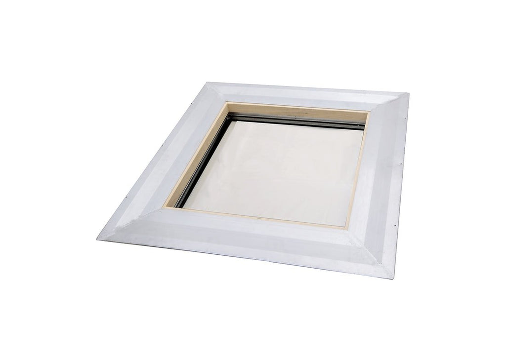 FMB 22 1/2 x 22 1/2 Deck Mounted, Self-Flashed Skylight with Bronze Insulated Glass