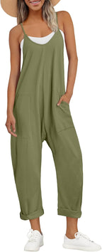 Womens Jumpsuits Casual Summer Romper Beach Vacation Outfits 2026