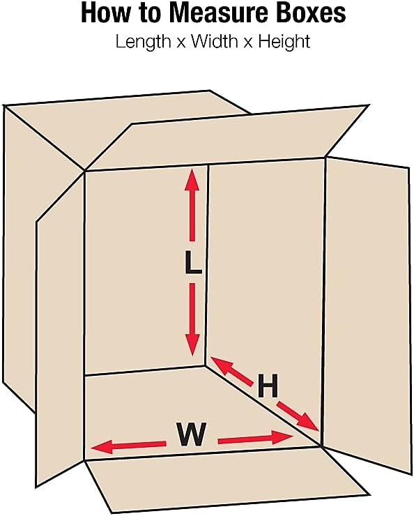16 x 8 x 12-Inch Corrugated Boxes