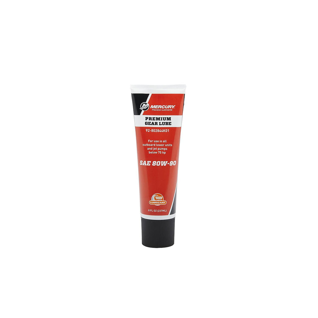 Mercury 80W-90 Premium Gear Lube for Outboards and Sterndrives, 8 oz