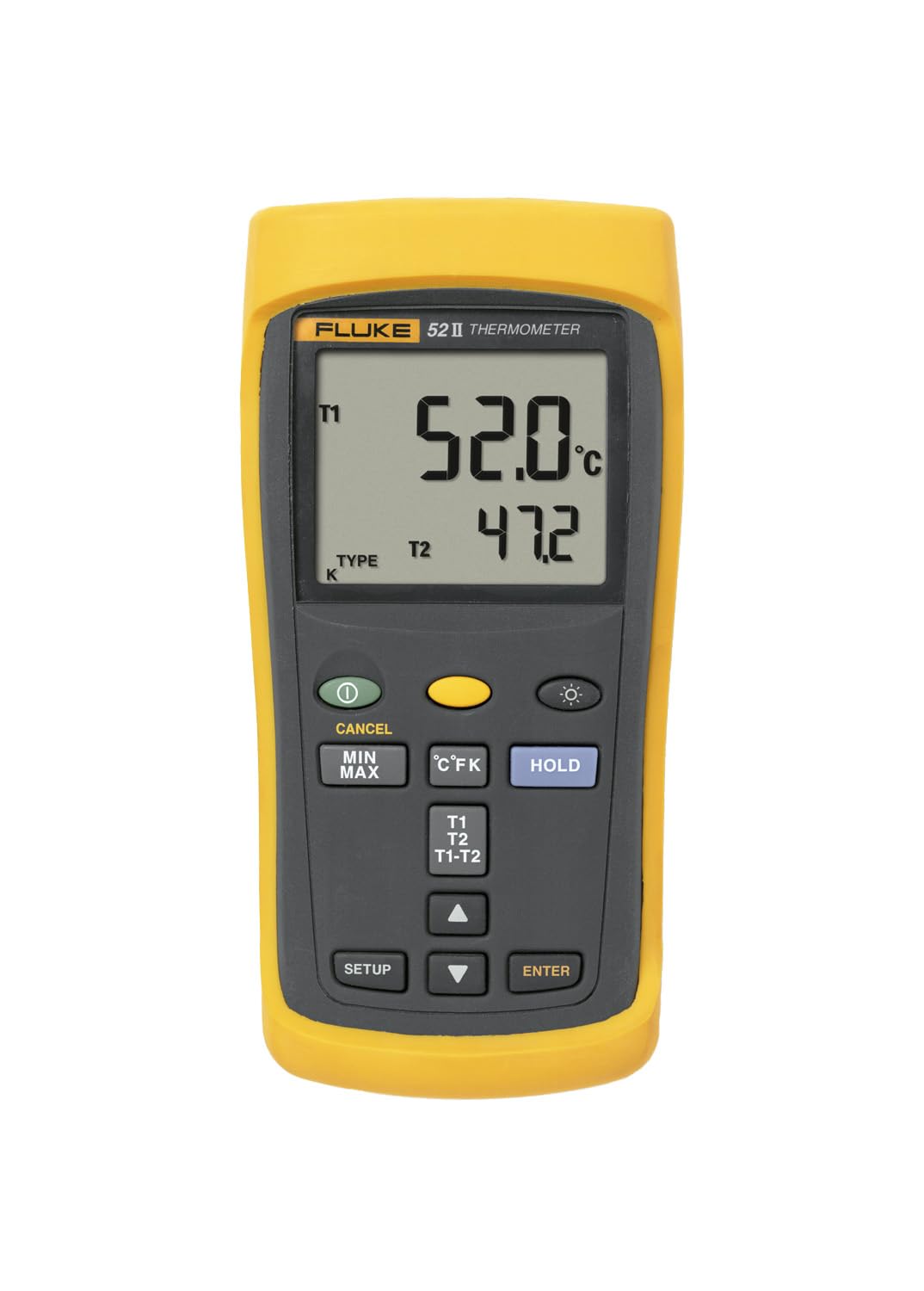Fluke - FLUKE-52-2 60HZ 52-2 60HZ Dual Input Digital Thermometer