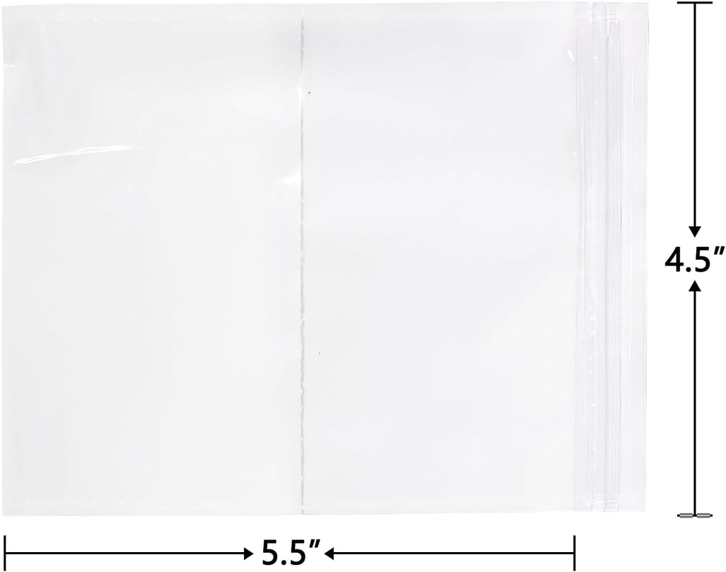 500 Pack 4.5"x 5.5" Packing List Envelopes - Resealable Adhesive