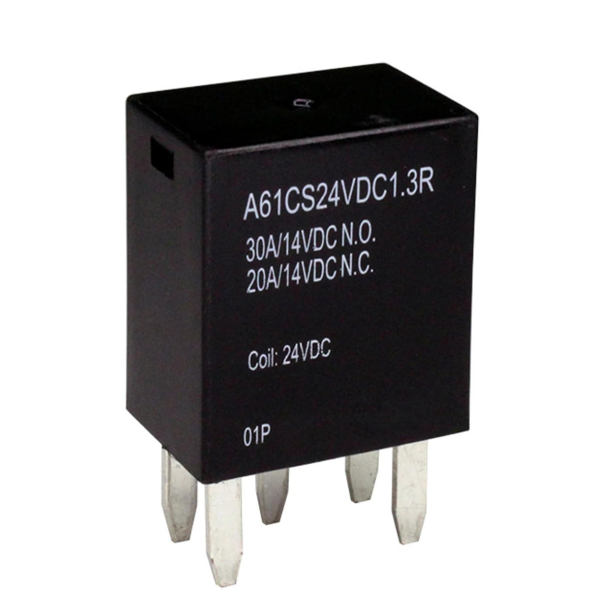 (2PCS) A61CS24VDC1.3R Relay Automotive SPDT 30A 24V