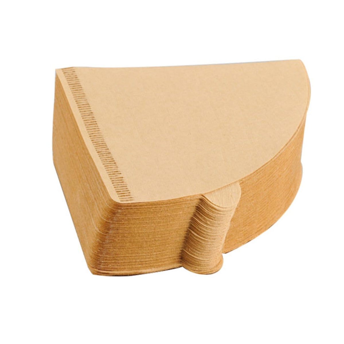 100Pcs Cone Coffee Filters Paper, Disposable V-Shaped for Drip Brewers