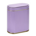 Bathroom Sensor Trash Can, 2 Gallon, Automatic Lid, Purple