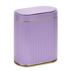 Bathroom Sensor Trash Can, 2 Gallon, Automatic Lid, Purple