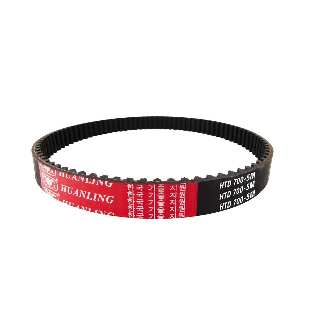 HUANLING 700-5M-20 HTD Timing Belt, 700mm Length x 20mm Width x 3.8mm Height, 5mm Pitch, 140 Teeth, Closed Loop Pulley Timing Belt
