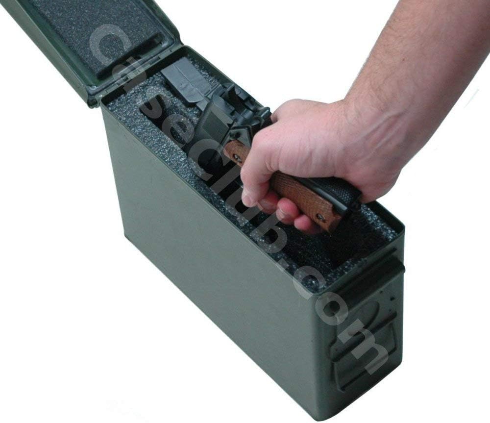 1-Pistol Holder Foam for .30 Cal Ammo Can. Can not included