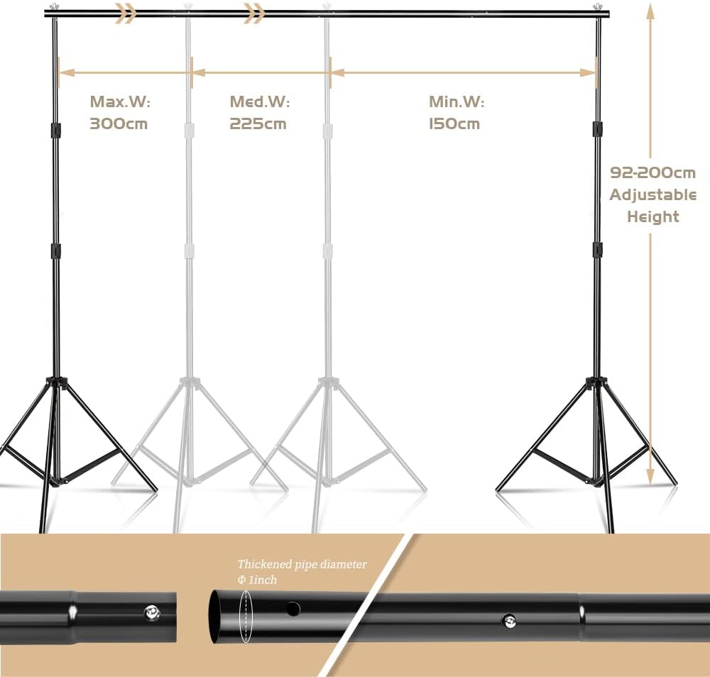 Photography Lighting Kit, Softbox Lighting Kit with Photo Backdrop for Product Photography, Portrait photography