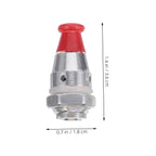4pcs Pressure Cooker Safety Relief Valves, Replacement Parts
