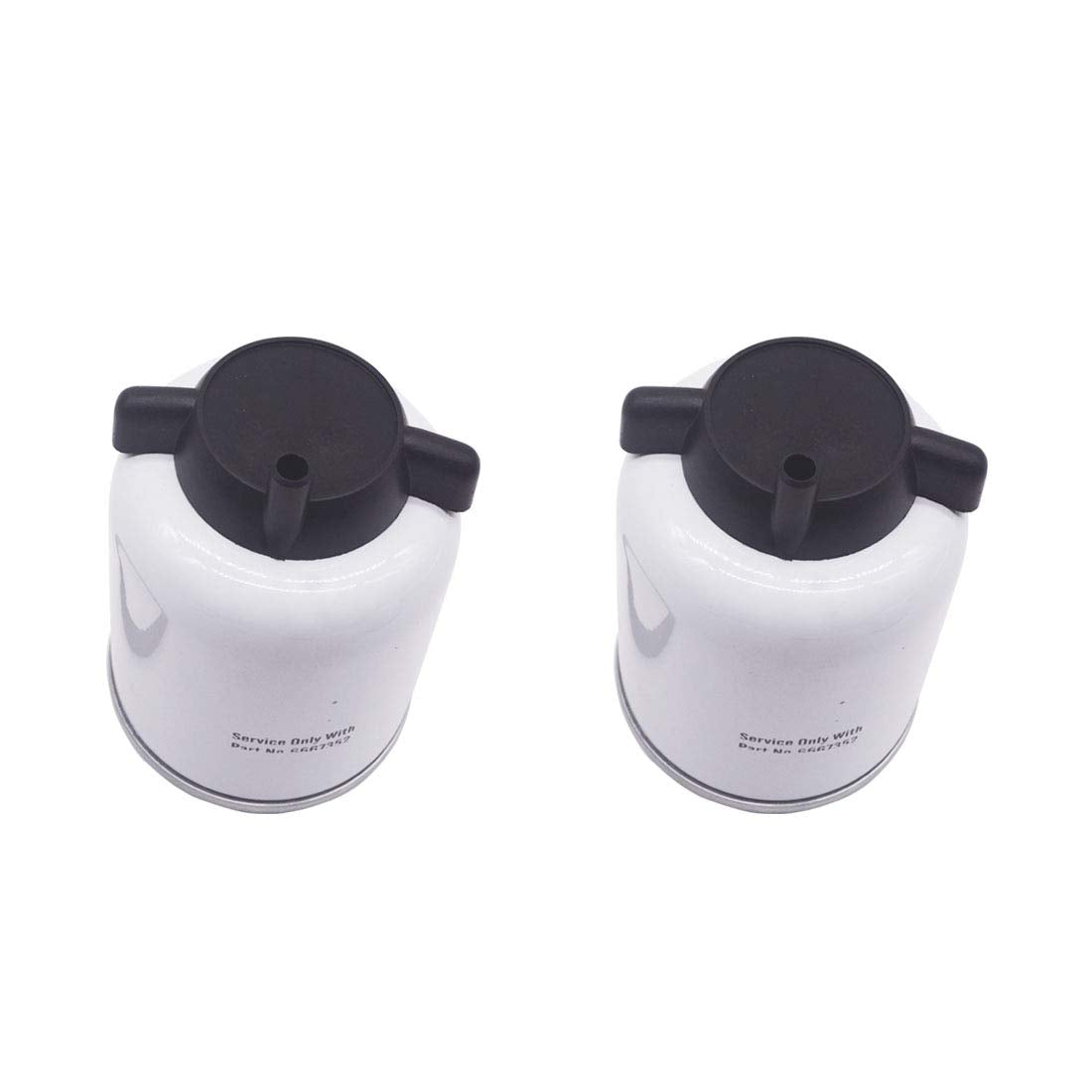 2 Pcs Fuel Filter with Water Separator Replacement for Bobcat 6667352