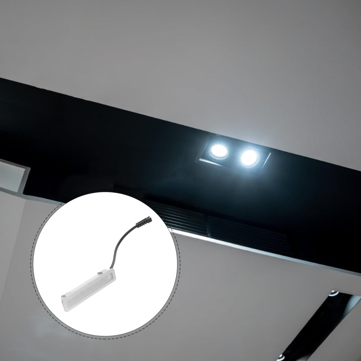 TOPPERFUN Range Hood Light Bulb 12V LED Replacement for Kitchen Stove
