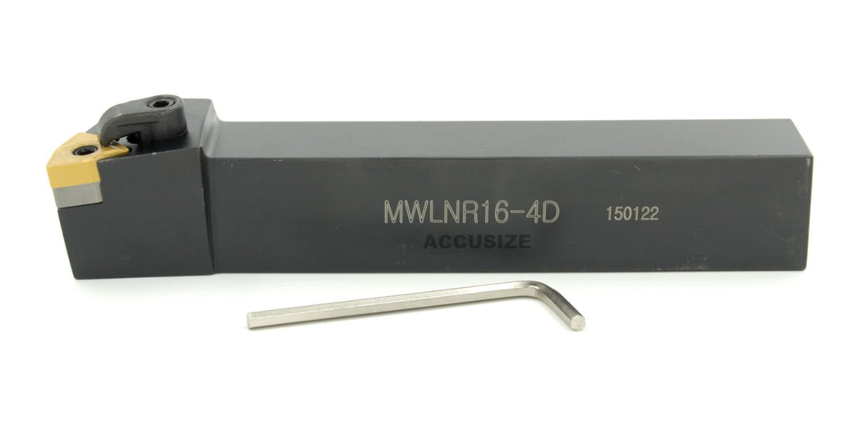 Accusize MWLNR-16-4D Right-Hand Tool Holder with 10 WNMG432