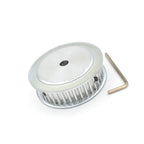 Xuulan 80 Teeth HTD 5M-80T Synchronous Timing Pulley, Bore 10/12/15/16/17/19/20/22mm, for Width 15/20mm HTD5M Belt, 80Teeth 80T (Size : Bore 25mm, Width : for Belt Width 15mm)