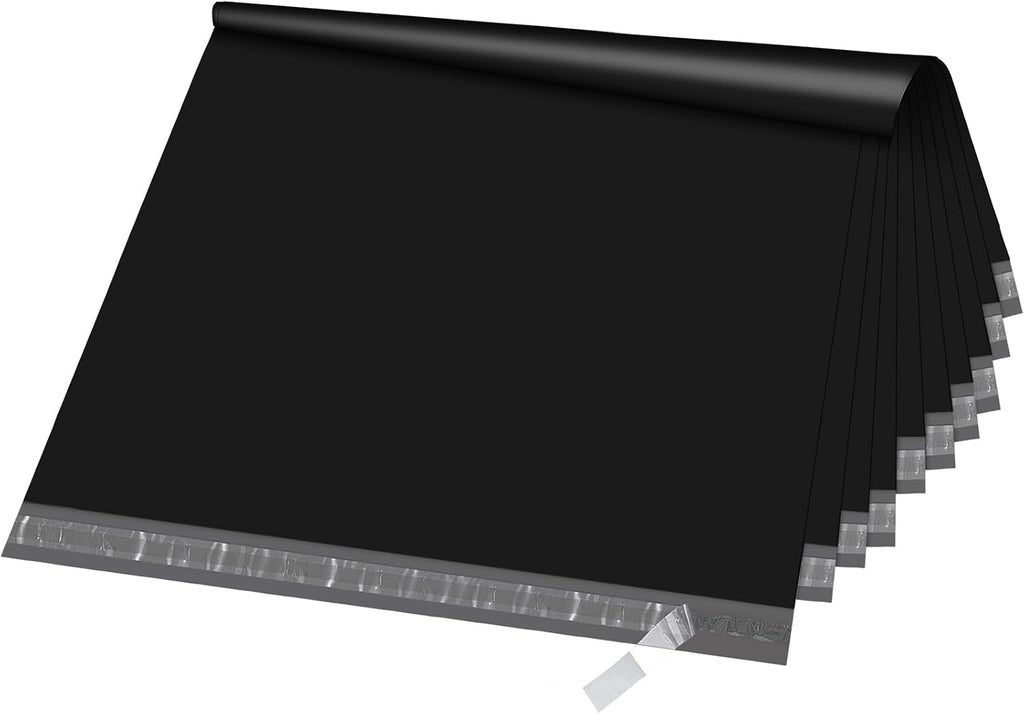 Extra Large Poly Mailers 24x36" 25 Pc, XXL Jumbo Shipping Bags,Black
