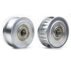 XL 12T Timing Belt Tensioner Pulley Synchronous Wheel 1/5" Pitch 3mm Bore For 10mm Width Belt (XL12T, Teeth surface, Bore: 3mm)