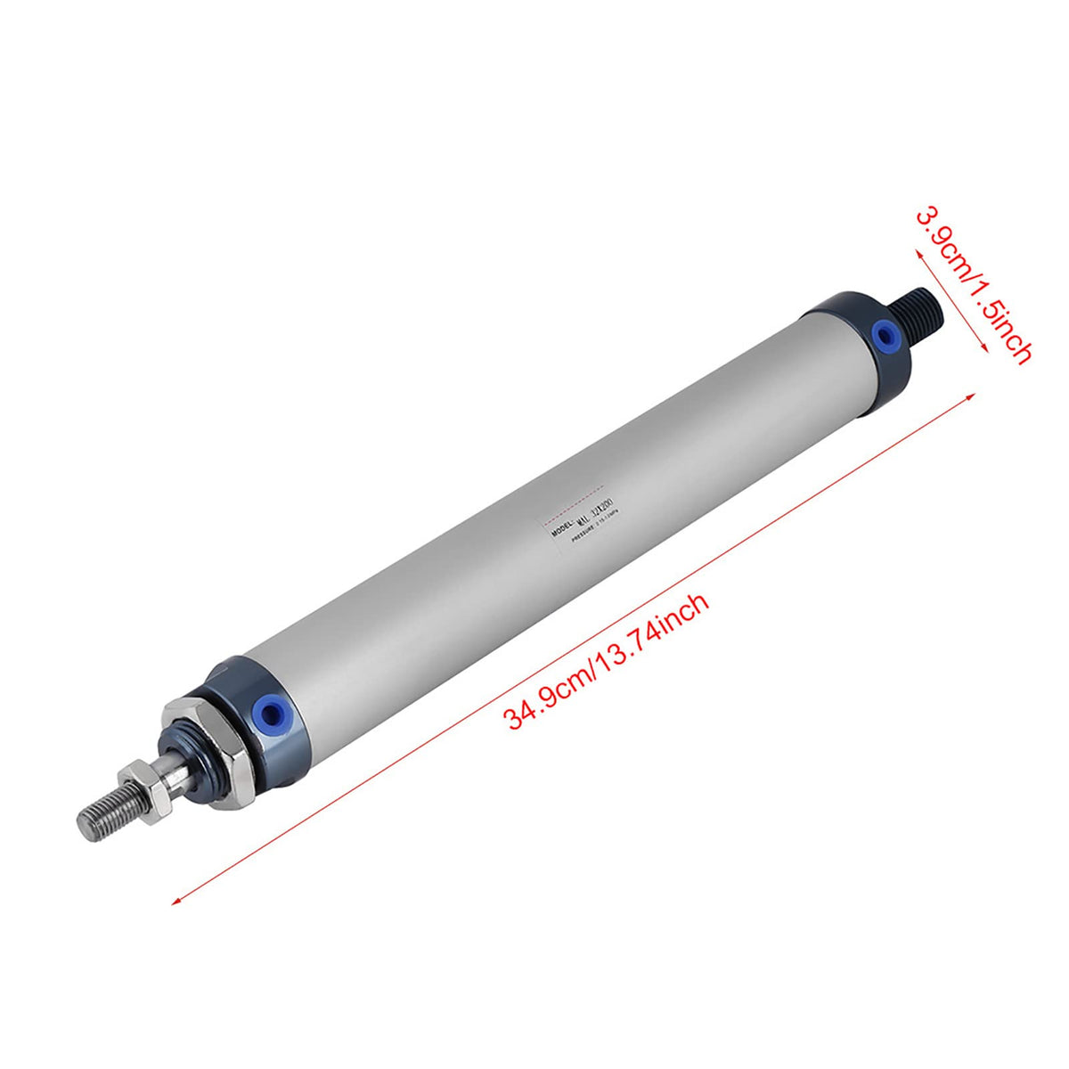 Fabater 32mm Bore 200mm Stroke Dual Acting Pneumatic Air Cylinder