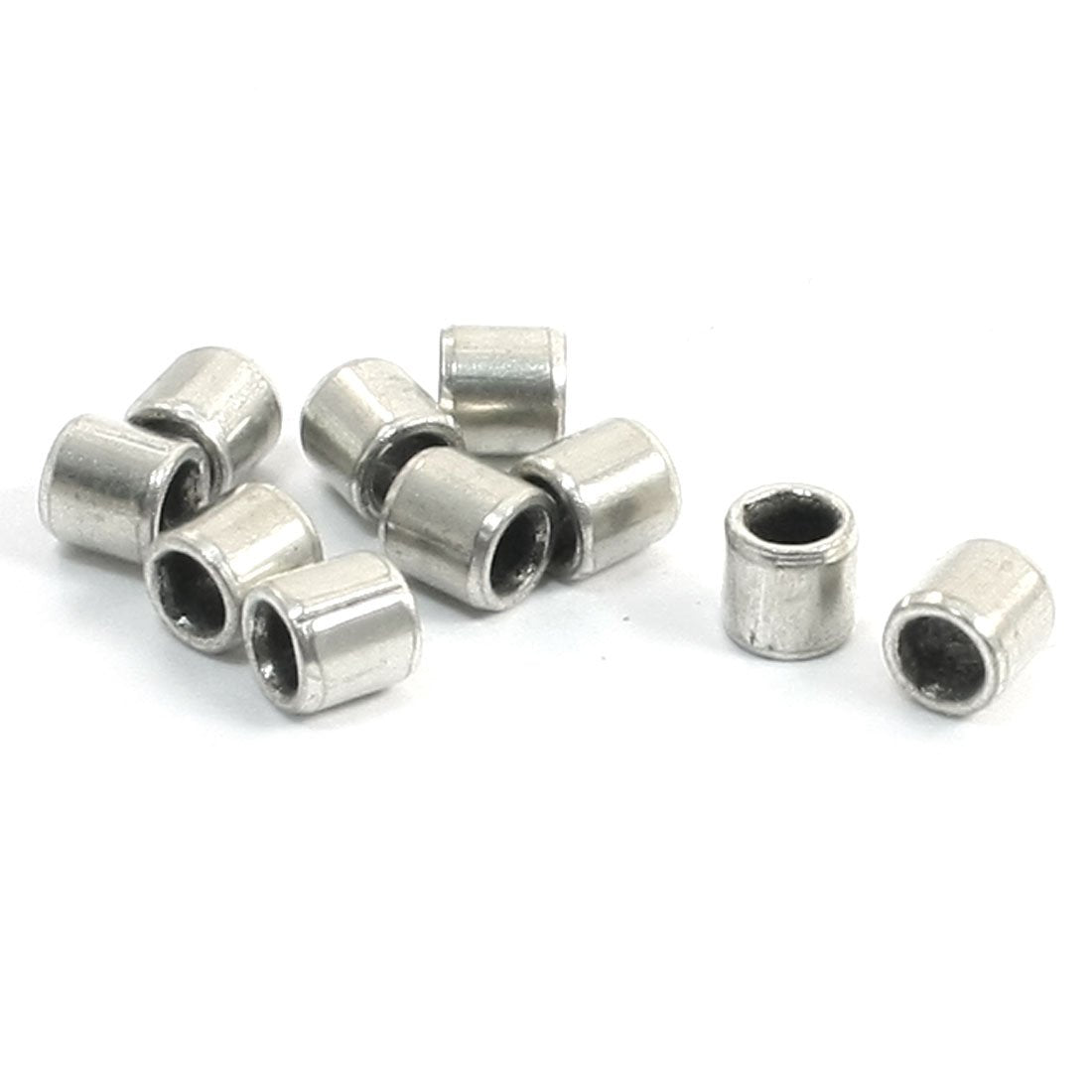 uxcell 10 Pcs Plain Oilless Bearing Sleeves Composite Bushing 3mm x 5mm x 5mm